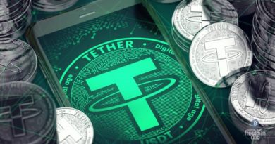 Cryptocurrency stablecoin Tether usdt