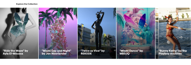 Playboy и SuperRare запускают коллекцию Miami Beach NFT