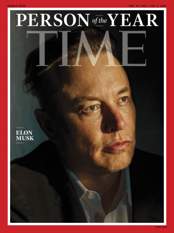 Илон Маск был назван человеком года по версии журнала Time
