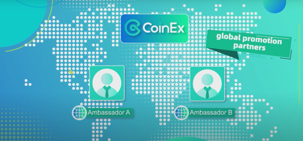 Амбассадорская программа криптовалютной биржи CoinEx
