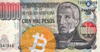 Bitcoin price in Argentina hit a new all-time high