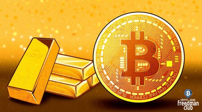 Bitcoin's correlation with gold is growing