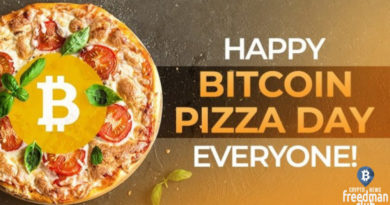 Freedman Club is holding a Bitcoin Pizza Day giveaway!