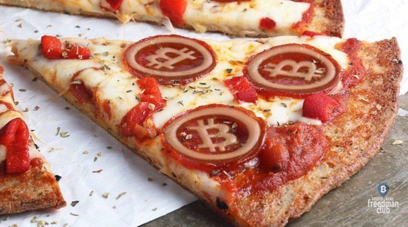 Today May 22 - Bitcoin Pizza Day